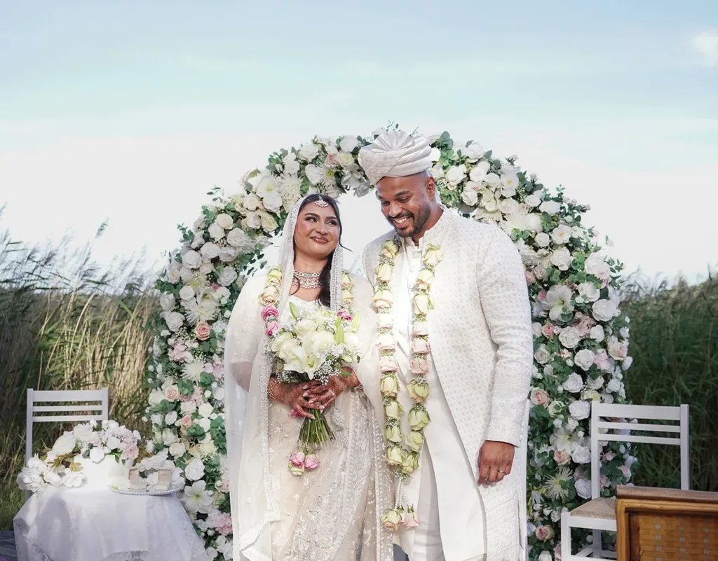 Raisa and Promi wedding photoshoot in Stockholm